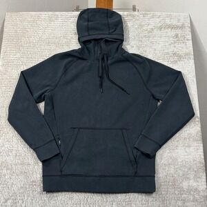 Ten Thousand Midweight Tech Hoodie Mens Medium Black TTKT008 Athletic Sweatshirt